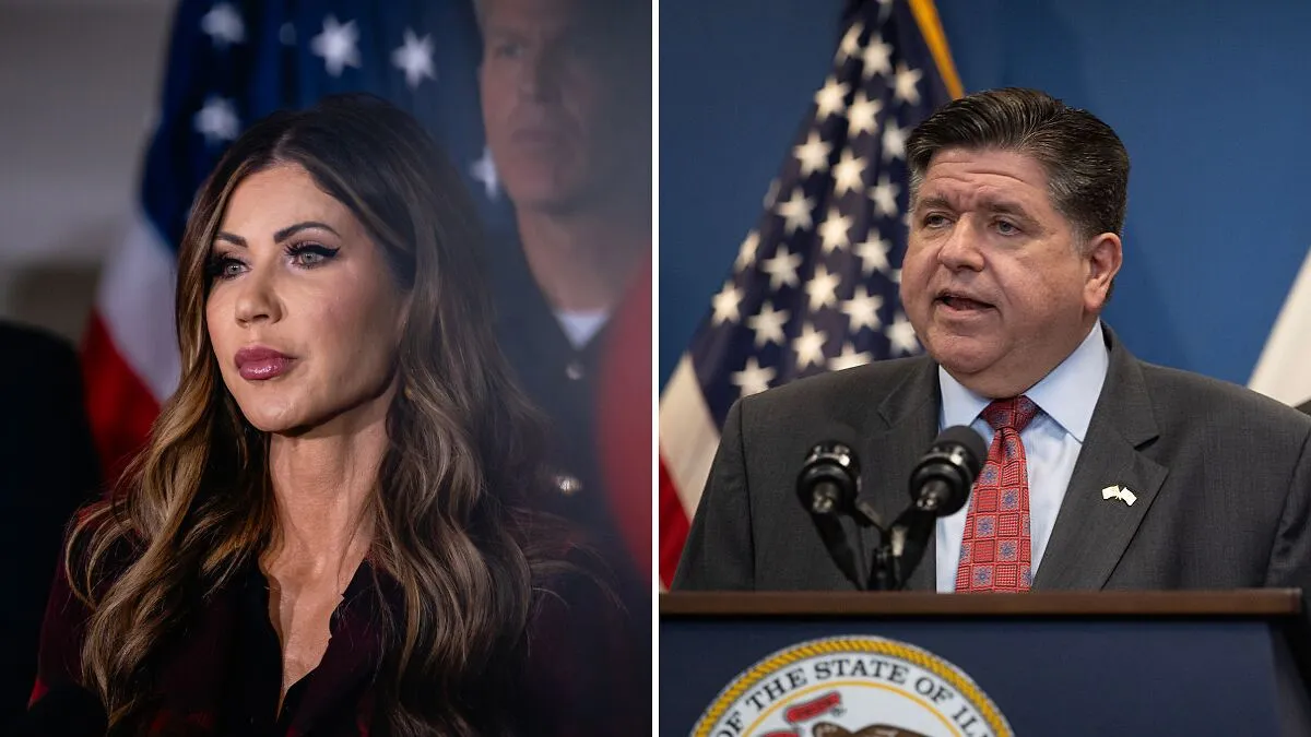 Kristi Noem Rejects Governor’s Plea To Halt ICE Raids In Chicago Over Halloween