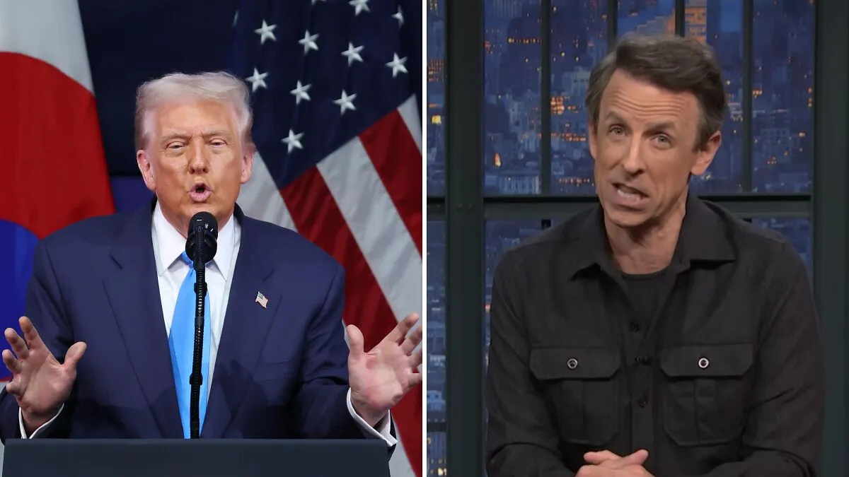 Trump Goes On Another Late-Night Rant—Claims Seth Meyers Making Fun Of Him Is “Illegal”