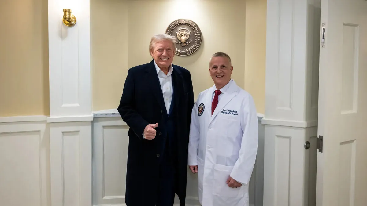 Former White House Physician Raises Doubts Over Official Account Of Trump’s Health