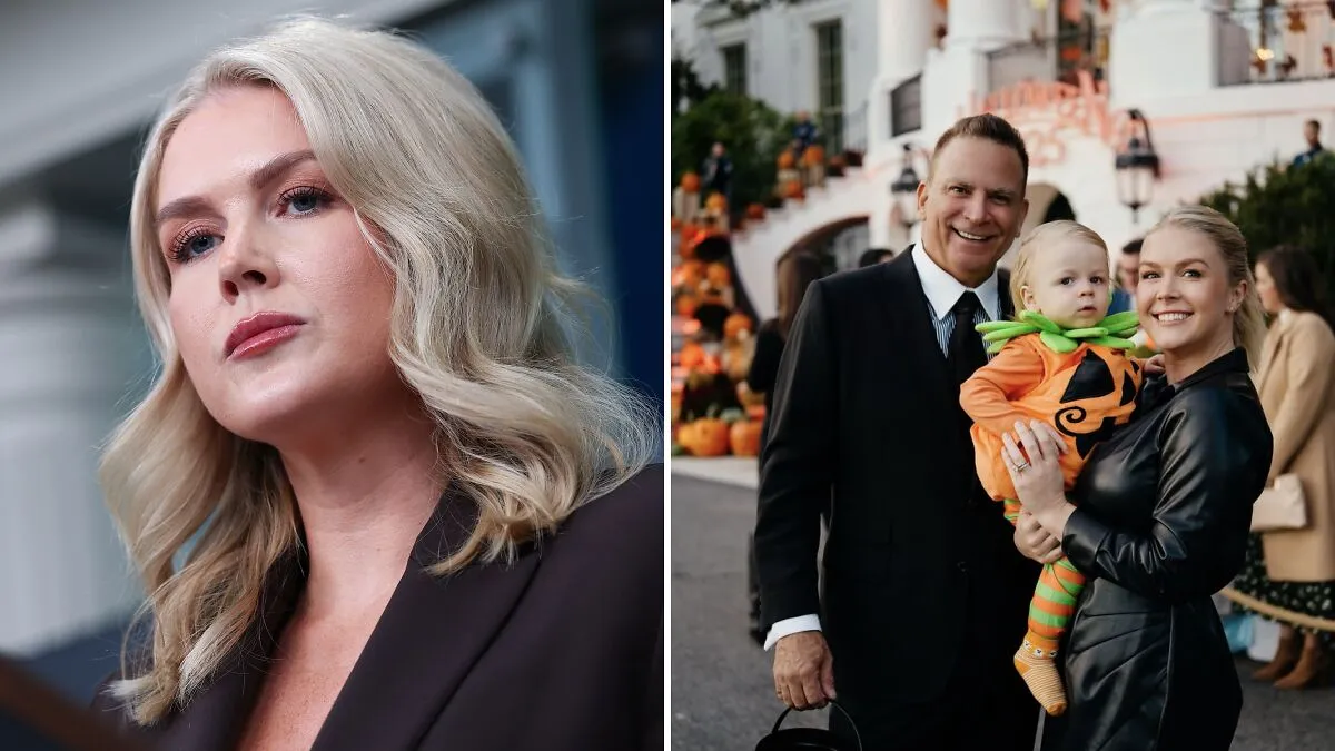 Karoline Leavitt, 28, Accused of Photoshopping Husband, 60, In Halloween Post