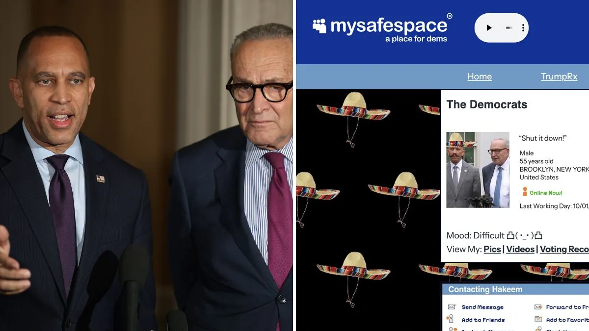 White House Trolls Dems With ‘MySafeSpace’ Page—Mocks ‘Chucky’ And ‘Tampon Tim’ In Shutdown Spat