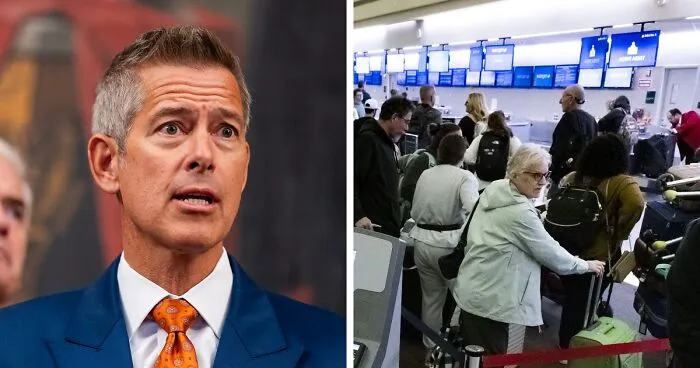 Gavin Newsom Hits Back With Wild Photo After Sean Duffy Tells People To Dress Sharper At Airports