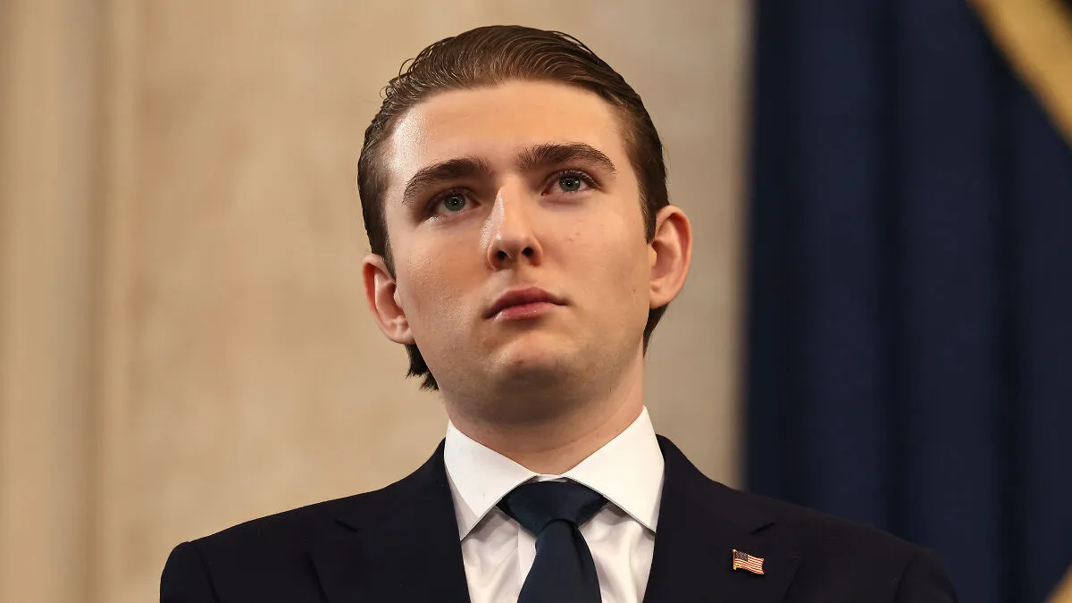 Barron Trump Allegedly A Fan Of Misogynistic Influencer Accused Of Human Trafficking
