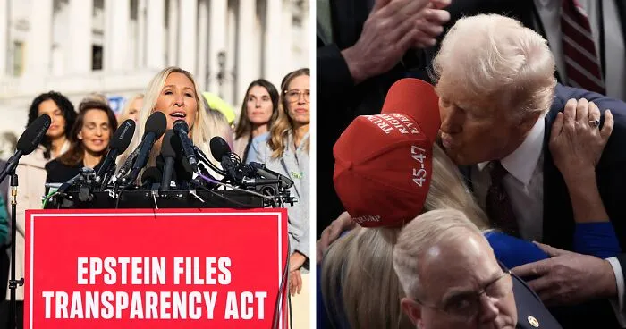 Trump Shouted “My Friends Will Get Hurt” At MTG Over Threat To Reveal Epstein Predators, She Says
