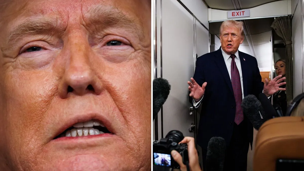 Trump Delivers Verbal Train Wreck When Asked About ICE Officer Immunity