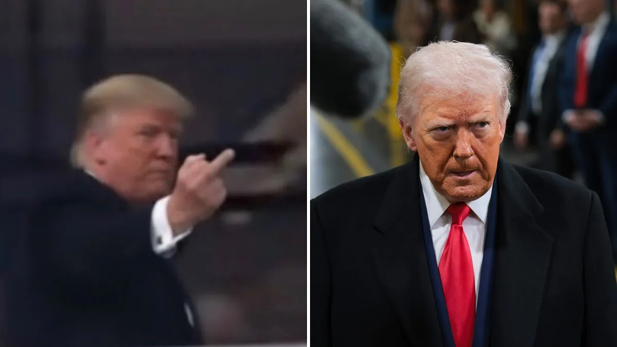 Trump Drops F-Bomb And Flips Off Autoworker During Ford Factory Visit, Worker Gets Suspended