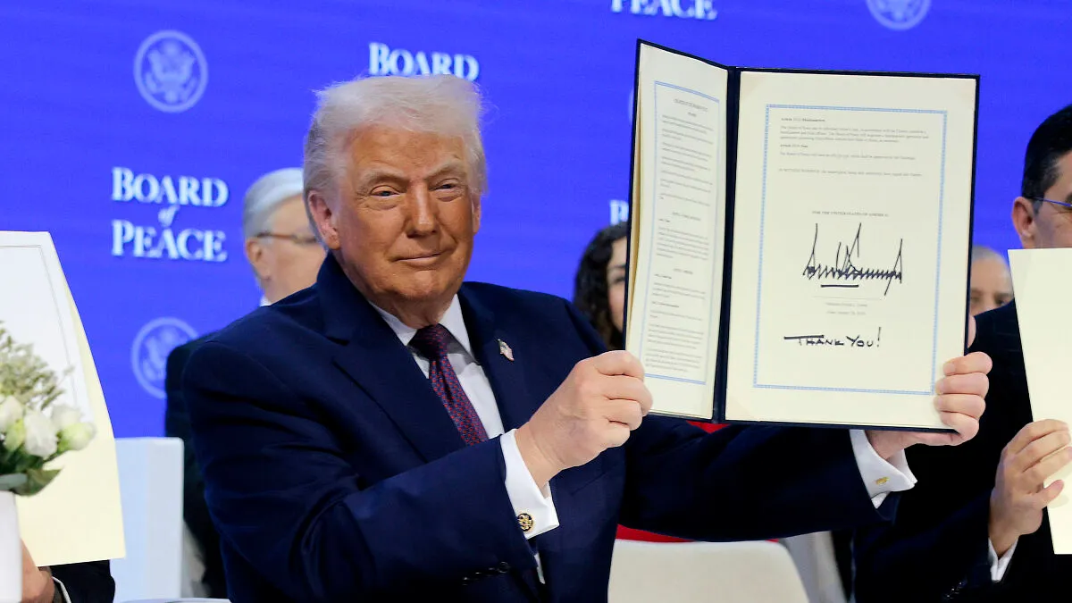 Trump Shunned By All Major Allies During Key Signing Ceremony