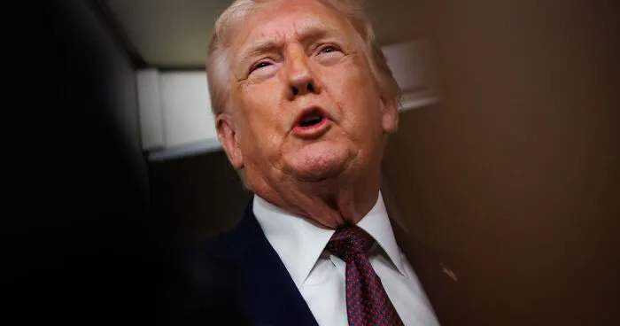 Trump Makes Awkward Comment About Press Secretary During Air Force One Turbulence