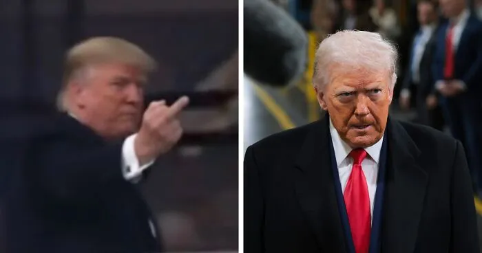 Trump Drops F-Bomb And Flips Off Autoworker During Ford Factory Visit, Worker Gets Suspended