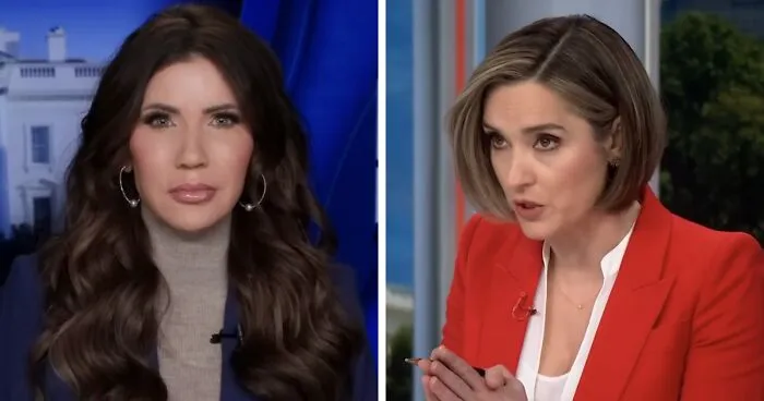 Kristi Noem Goes Bonkers At Reporter Over Name She Doesn’t Want People To Hear
