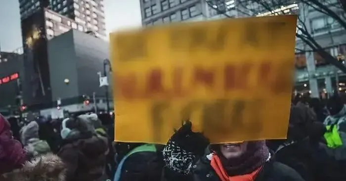 An Anti‑ICE Protest Sign Is Going Viral And Driving What May Be The Most Vital Debate Of Our Time