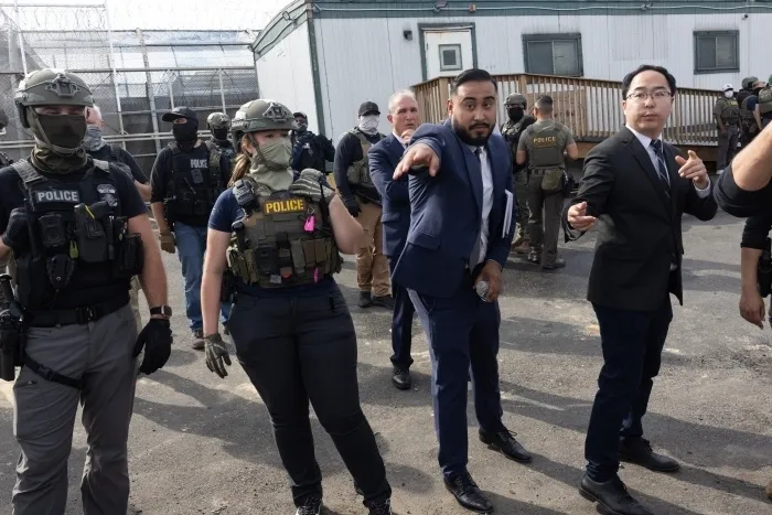 Senator Pepper-Sprayed At New Jersey ICE Facility