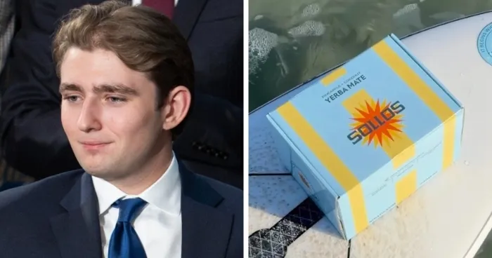 Barron Trump’s $39 Yerba Mate Brand Sparks Backlash
